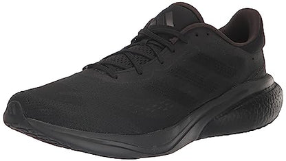 adidas Men's Supernova 3 Sneaker, Core Black/Core Black/Carbon, 10