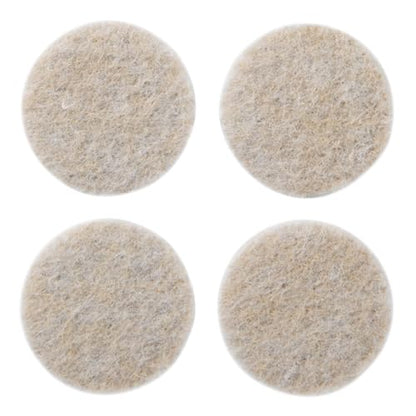 Scotch Felt Pads, Felt Furniture Pads for Protecting Hardwood Floors, Round, 1 in. Diameter, Beige, 32 Pads