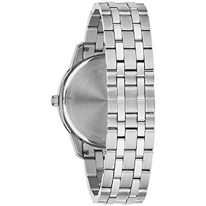 Bulova Men's Classic Sutton 3-Hand Calendar Date Quartz Watch, 40mm