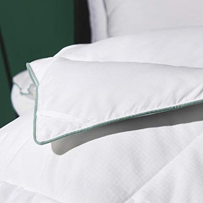 LOVTEX Lightweight Down Comforter Duvet Insert King Size - with Corner Tabs, 600+ Fill Power, Ultra Soft Shell Down Proof