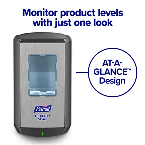 PURELL CS6 Dispenser Floor Stand with CS6 Automatic Dispenser, Graphite (Pack of 1) - 7416-DS