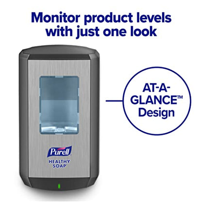 PURELL CS6 Dispenser Floor Stand with CS6 Automatic Dispenser, Graphite (Pack of 1) - 7416-DS