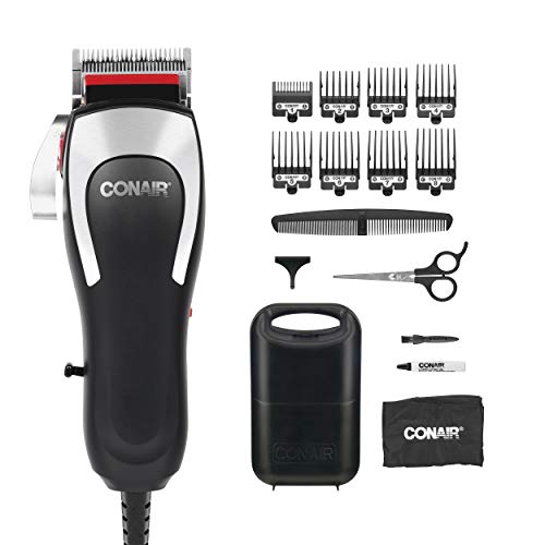 Conair Barber Hair Clippers, Barbershop Series Professional 20-Piece Hair Cutting Kit