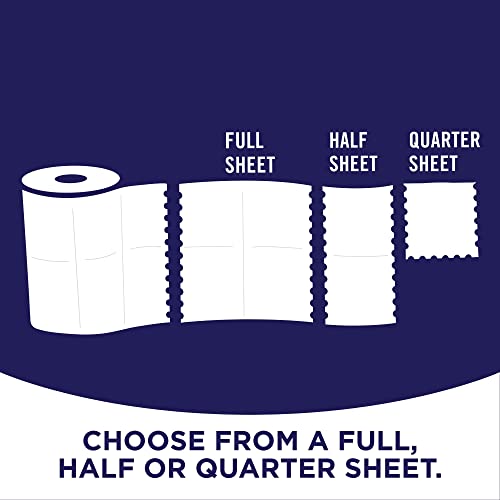 Sparkle® Tear-A-Square® Paper Towels, 2 Double Rolls = 4 Regular Rolls, 2 Count (Pack of 1)