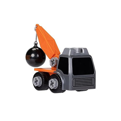 Black+Decker Kids Tools All-in-One Mega Case with Matrix Drill, Jigsaw and Sander 25 Pieces Play Tools for Kids