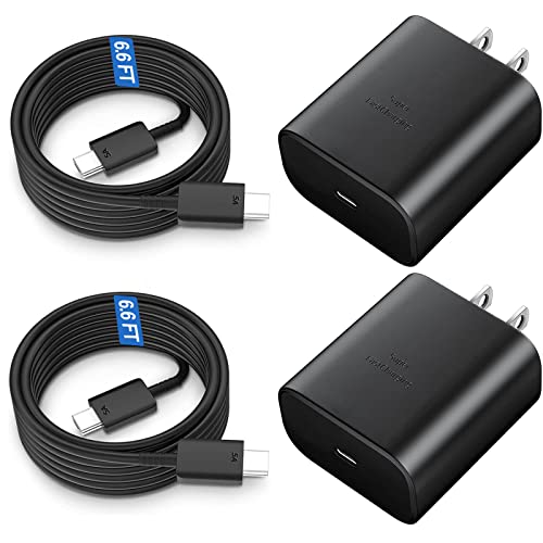 45W USB C Fast Charger Samsung Super Fast Charging Type C Charger Block for Samsung Galaxy S23 Ultra/S23/S22 Ultra/S22/S21/S20/Note 10/20,Galaxy Tab S8, PPS Android Phone Charger with 6.6FT Cord