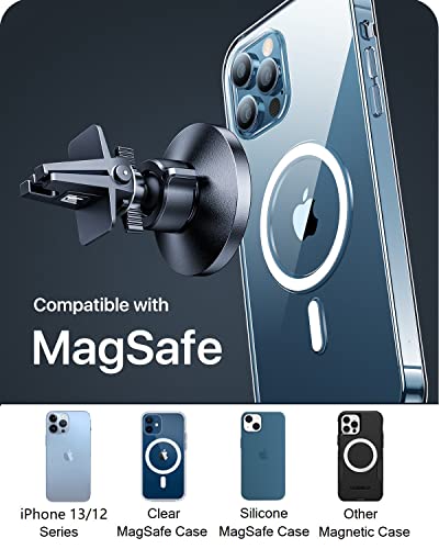 andobil Magnetic Phone Holder for Car - Strongest Magnet & Safer Driving, MagSafe Vent Mount 360° Adjustable Magnetic Phone Holder Compatible with iPhone14 Pro/14 13 12 Pro Max MagSafe Car Accessories