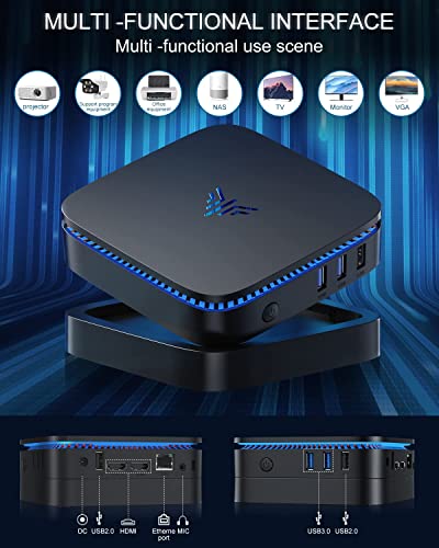 KAMRUI Upgraded AK1 PRO Mini PC Windows 11 Pro,Intel 11th Gen N5105(up to 2.9GHz,16GB RAM/512GB M.2 SSD,4K UHD,2.5 inch SSD（up to 2TB,2.4G/ 5.0G WiFi,Super Powerful Office/Business Education