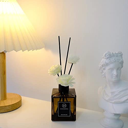 YINMI Reed Diffuser 6.7 oz (200ml), Black Cherry Scented Reed Diffuser Set,Reed Diffuser & Oil Diffuser Sticks, Aromatherapy, Home & Kitchen Décor,Fragrance and Gifts,2pk