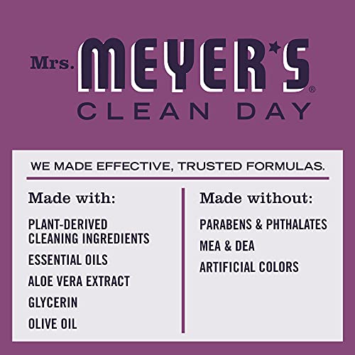 Add 4 To Your Cart! MRS. MEYER'S CLEAN DAY Hand Soap, Made with Essential Oils, Biodegradable Formula, Plum Berry, 12.5 fl. oz 4ct