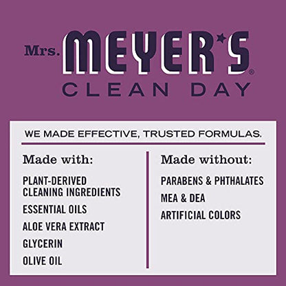 Add 4 To Your Cart! MRS. MEYER'S CLEAN DAY Hand Soap, Made with Essential Oils, Biodegradable Formula, Plum Berry, 12.5 fl. oz 4ct
