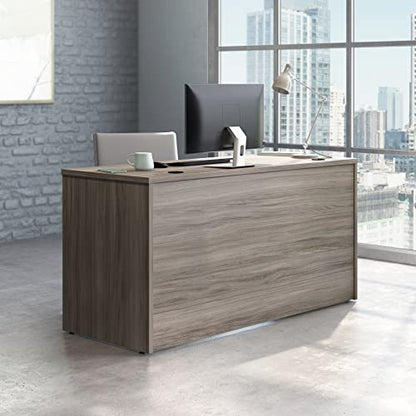 OFFICE WORKS BY SAUDER Affirm Commercial Desk 60" x 24", L: 59.06" x W: 23.47" x H: 29.29", Hudson Elm Finish