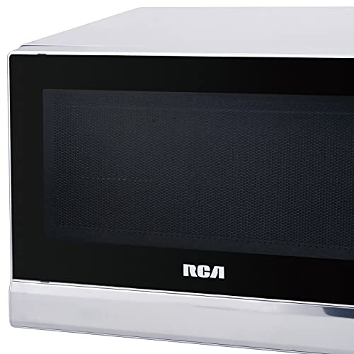 RCA RMW741 0.7 Cubic Foot Microwave, Stainless Steel Design, Silver