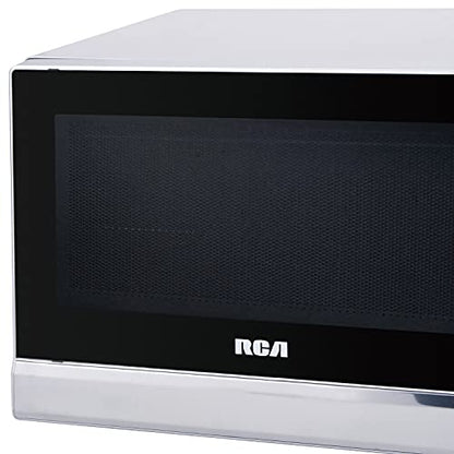 RCA RMW741 0.7 Cubic Foot Microwave, Stainless Steel Design, Silver