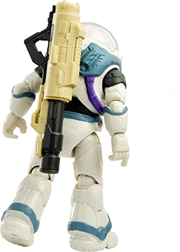 Mattel Disney Pixar Lightyear Space Ranger Alpha Darby Steel Figure, Authentic Action Figure 5 Inch Scale,14 Posable Joints, Collectible Toy 4 Years & Up