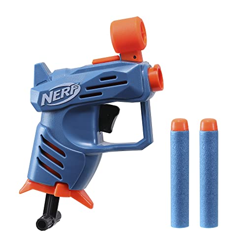 Nerf Elite 2.0 Ace SD-1 Dart Blaster, 2 Nerf Elite Darts, Pull Down Priming, Nerf Blasters, Kids Outdoor Toys for 8 Year Old Boys and Girls and Up, Dart Storage