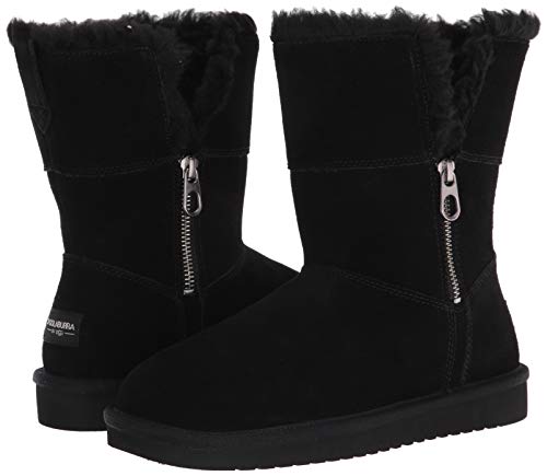 Koolaburra by UGG Women's Aribel Short Mid Calf Boot, Black, 10