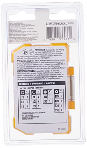DEWALT DWAX100 Screwdriving Set, 31-Piece,Silver