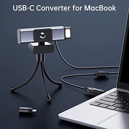 GUSGU G940 [Sony Sensor Inside] FHD 1080p Webcam with Microphone and Privacy Protection, USB Plug&Play Computer Camera, Web Camera for Desktop/PC/Laptop/Mac, Streaming Camera for Video Conferencing