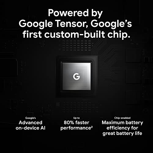 Google Pixel 6 Pro - 5G Android Phone - Unlocked Smartphone with Advanced Pixel Camera and Telephoto Lens - 128GB - Sorta Sunny