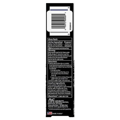 Crest 3D White Whitening Therapy Charcoal Deep Clean Fluoride Toothpaste, Invigorating Mint, 3.5 Ounce, Pack of 2