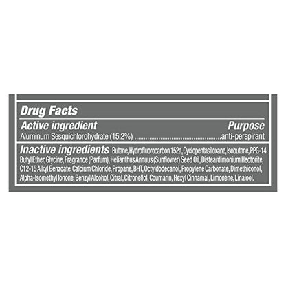 Dove Men+Care Antiperspirant Deodorant Dry Spray Clean Comfort 3 Count For Men 48-hour Sweat and Odor Protection with Triple Defense Technology 3.8 oz
