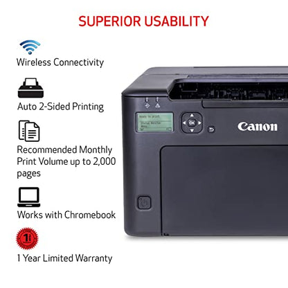 Canon imageCLASS LBP122dw - Wireless, 2-Sided Laser Printer, Works with Alexa,Black