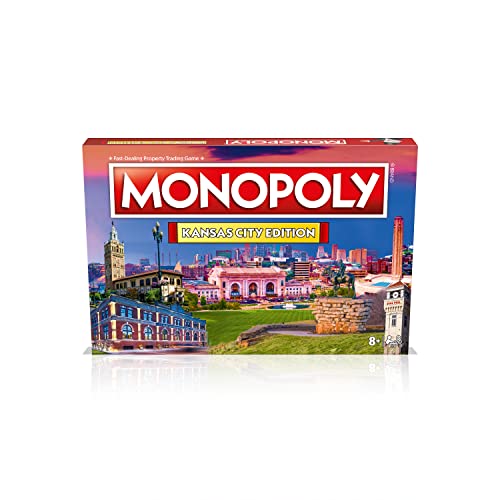 Monopoly Kansas City Edition, Family Board Game for 2-6 Players Ages 8 and Up