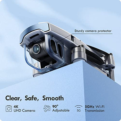 Veeniix V11MINI Drones with Camera for Adults 4K 60Min Flight Time, Under 250g, 5GHz WiFi Transmission, GPS Auto Return, Waypoints, Follow Me, Altitude Hold, Circle Fly, Easy to Fly Gift for Beginner