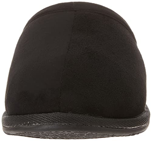 Amazon Essentials Women's Cozy Slipper, Black, 12