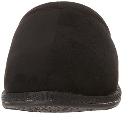 Amazon Essentials Women's Cozy Slipper, Black, 12