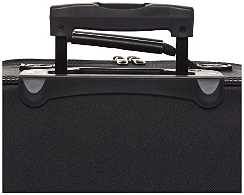 American Tourister Fieldbrook XLT Softside Upright Luggage, Black, 4-Piece Set (BB/WD/21/25 UP)