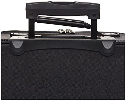 American Tourister Fieldbrook XLT Softside Upright Luggage, Black, 4-Piece Set (BB/WD/21/25 UP)