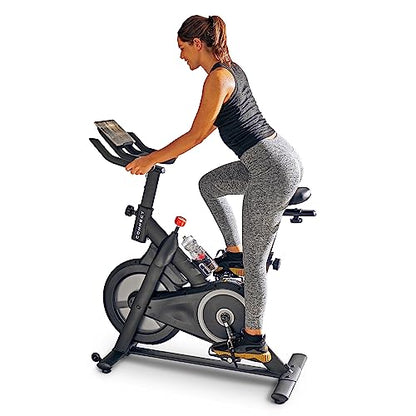 Echelon EX-15 Smart Connect Fitness Bike, 30-Day Free Echelon Membership, Easy Storage, Small Spaces, Cushioned Seat, Solid, Stable Design, HIIT, Top Instructors, 32 Resistance Levels, Bluetooth