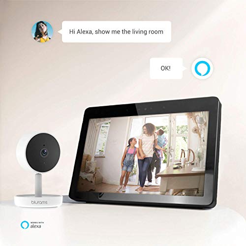 blurams Indoor Security Camera 2K, Baby Monitor Pet Camera, WiFi Cameras for Home Security with Facial Recognition, 2-Way Talk, Night Vision, Motion & Sound Detection, Works with Alexa & Google
