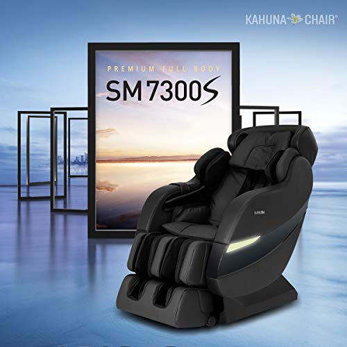 Kahuna Massage Chair-Premium SL-Track SM-7300S Black-Ultimate Relaxation Experience for Home with Superior Comfort and Support, Massage Chairs Perfect for Personal Use
