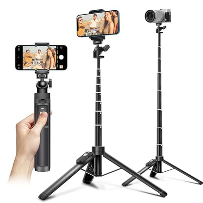 Selfie Stick, 50 inch Selfie Stick Tripod with Wireless Remote, Phone Tripod Stand Compatible with iPhone 15 14 13 12 11 pro Samsung Note 22 10 S23
