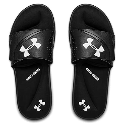 Under Armour Men's Ignite VI Slide Sandal, Black (003)/Black, 9