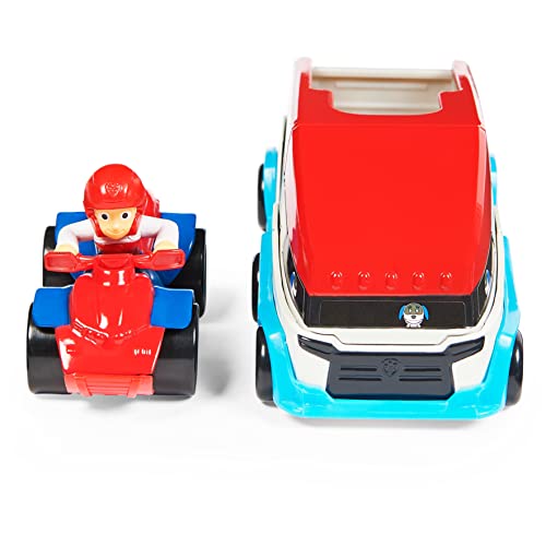 PAW Patrol, True Metal PAW Patroller Die-Cast Team Vehicle with 1:55 Scale Ryder ATV Toy Car, Kids Toys for Ages 3 and Up