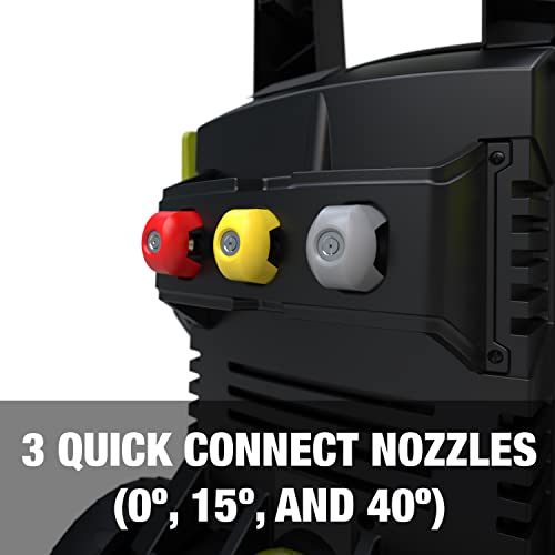 Sun Joe SPX2688-MAX Electric High Pressure Washer for Cleaning Your RV, Car, Patio, Fencing, Decking and More w/ Foam Cannon