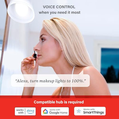 Sengled Zigbee Smart Light Bulbs, Smart Hub Required, Works with SmartThings and Echo with built-in Hub, Voice Control with Alexa and Google Home, Daylight 60W Equivalent A19 Alexa Light Bulb, 8 Pack
