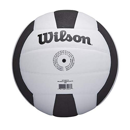 WILSON Pro Tour Indoor Volleyball - Black/White 25.59in - 26.38"