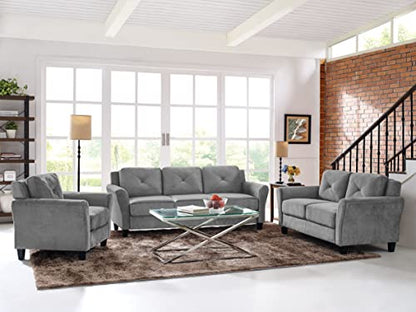 Lifestyle Solutions Harrington Sofa, Grey