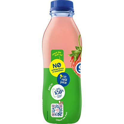 Snapple Kiwi Strawberry Juice Drink, 16 fl oz recycled plastic bottle, Pack of 12