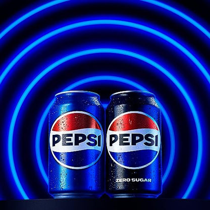 Pepsi Flavors Variety Pack, Wild Cherry, Mango, Original, 12 Ounce Cans (18 Pack)