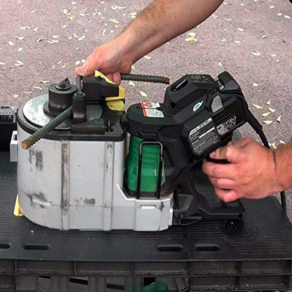 Metabo HPT 36V MultiVolt™ Cordless Rebar Bender/Cutter | 270 Cuts Per Charge | Includes 2-36V Batteries + Rapid Charger | VB3616DA