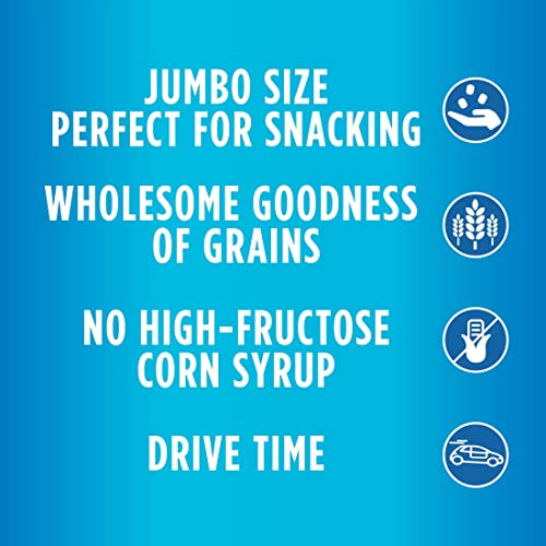 Froot Loops Jumbo Snax Cereal Snacks, Kids Snacks, Fruit Flavored, Original (4 Boxes, 48 Pouches)