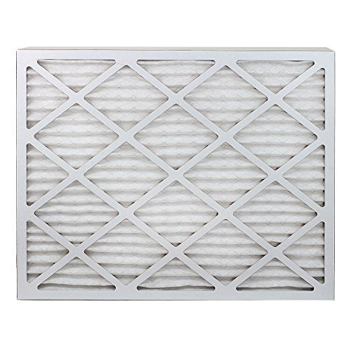 Filterbuy 20x25x1 Air Filter MERV 13 Optimal Defense (6-Pack), Pleated HVAC AC Furnace Air Filters Replacement (Actual Size: 19.50 x 24.50 x 0.75 Inches)