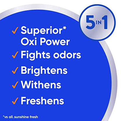 Add 2 To Your Cart! all Laundry Detergent Pacs, Fresh Clean Oxi plus Odor Lifter, 120 Count (packaging may vary)