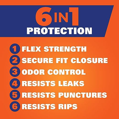 Add 3 To Your Cart! Hefty Ultra Strong Tall Kitchen Trash Bags, Citrus Twist Scent, 13 Gallon, 40 Count